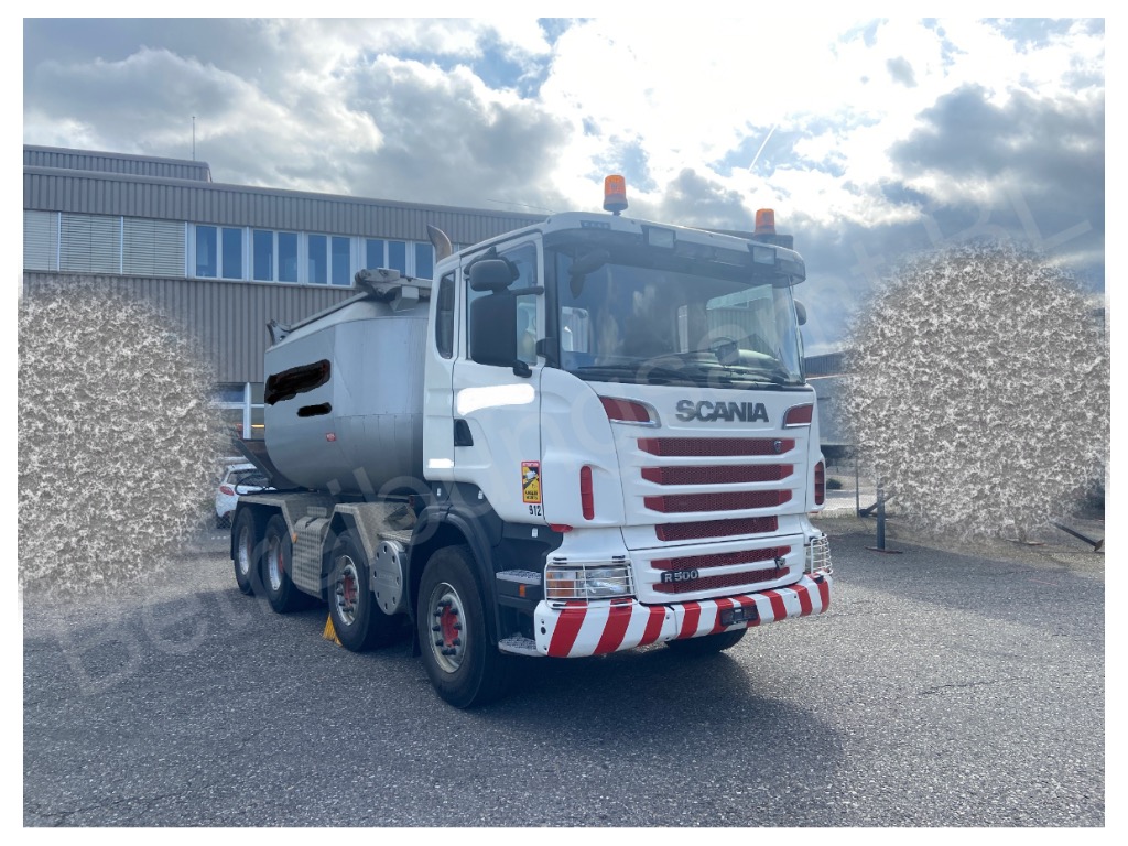 Scania R500 LB8X4 mit Thermomulde
