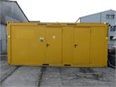 139) Condecta Mannschafts-Container mit Trennwand Typ TE