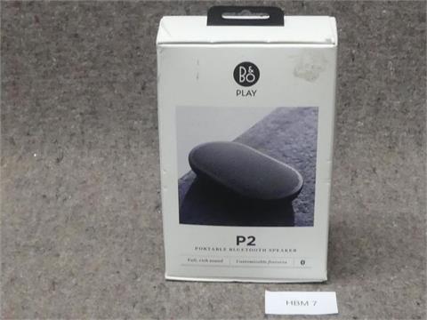 003) BeoPlay P2 Lautsprecher, schwarz