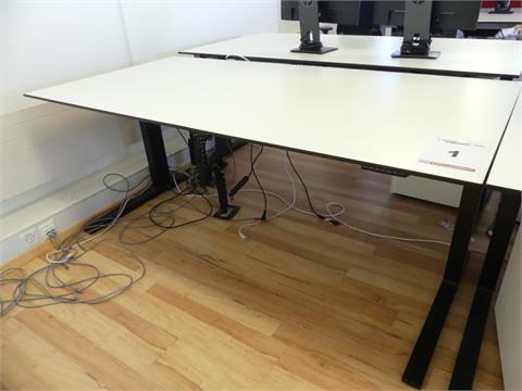 001) Bene Lift Desk Pult, Elektr. höhenverstellbar 200 cm