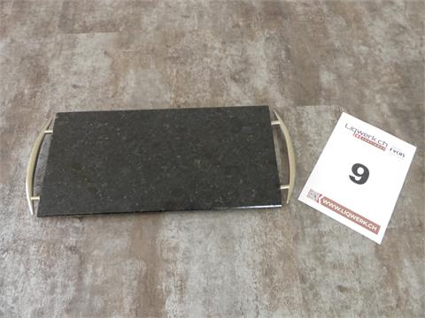 009) Servierplatte Granit