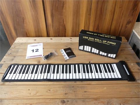 12) Piano, USB Midi Roll Up