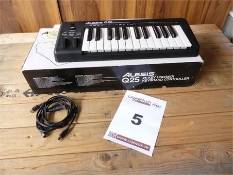 05) Alesis Q25 Keyboard Controller