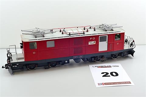 20) ED's Garten Bahn Hge 4/4 Lokomotive