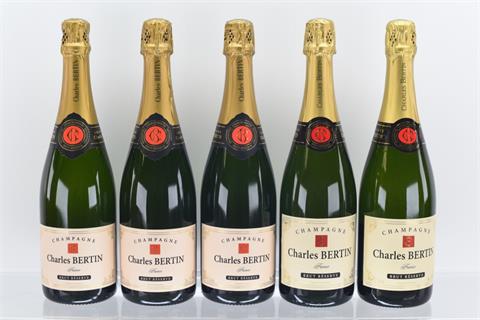 020) 5x Charles Bertin Champagne France