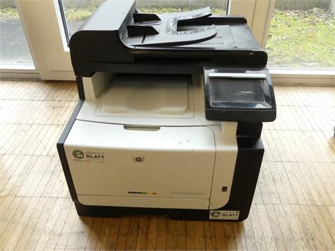008) Farbdrucker HP LaserJet CM1415FN