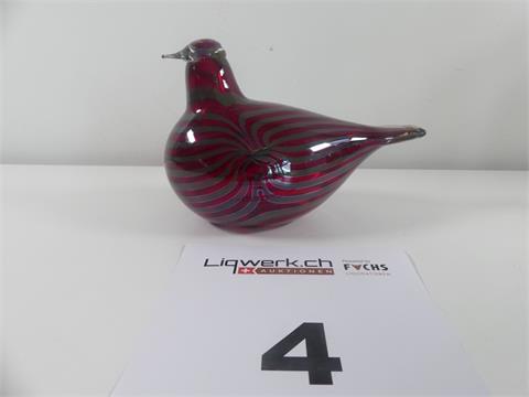 04) Iittala Bird/Vogel aus Glas, Otaniemi Collection