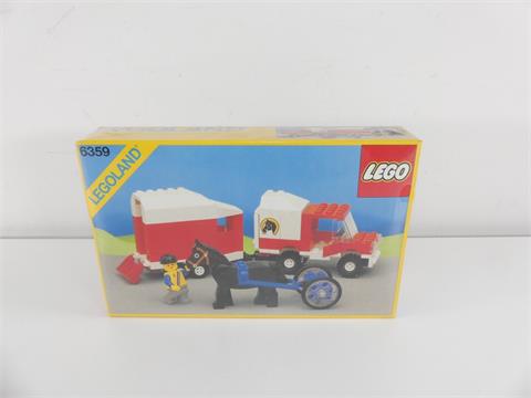 013) Rarität Lego 6359, Legoland, Pferdeanhänger, NEU