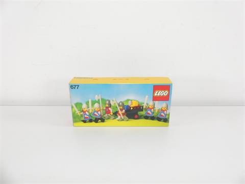 014) Rarität Lego 677, Ritterliche Prozession, NEU