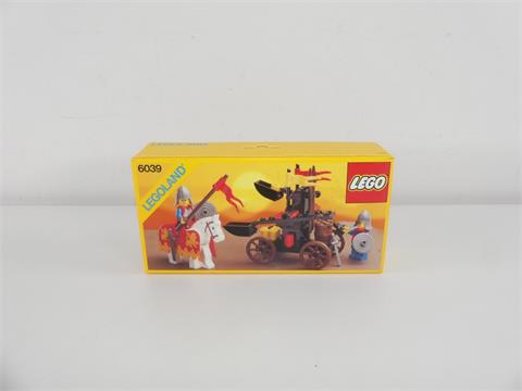007) Rarität Lego 6039, Legoland, Zweiarmwerfer, NEU