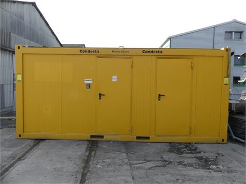 139) Condecta Mannschafts-Container mit Trennwand Typ TE