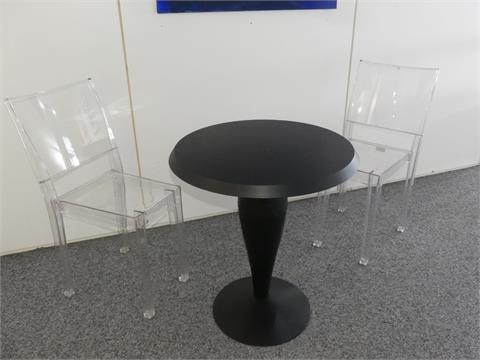 001) Tisch + 2 Stühle Kartell by Philippe Starck